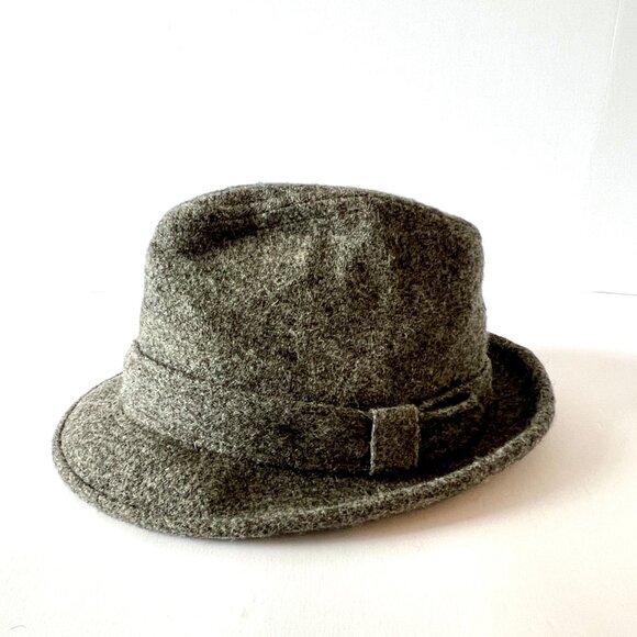 Dobbs Fifth Avenue 100% Wool Hat Vintage, Gray, Size 7 1/8, Great Look! - Picture 7 of 16